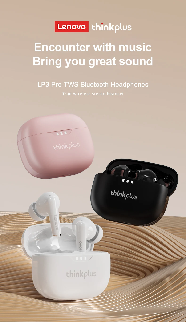 Auricular Bluetooth In Ear Lenovo LivePods Lp3 Pro