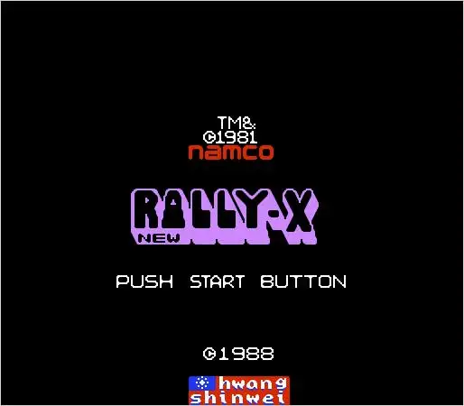 Cartucho de Jogo Rally x para Console Nes e fc Novo