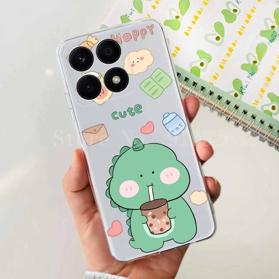 Fashionable Clear Silicone Soft Slim Phone Case - Stylish Back Cover with Bumper Protection