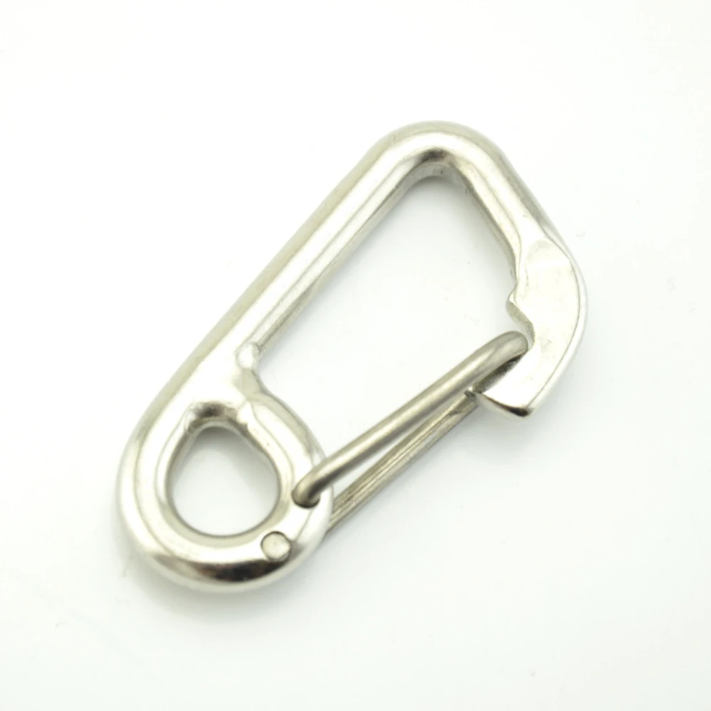 Scuba Diving Buckle Hook Also Use Camping Carabiner 316 Stainless Steel 60MM Hot Sale For Kayak Boat Camping Accessories
