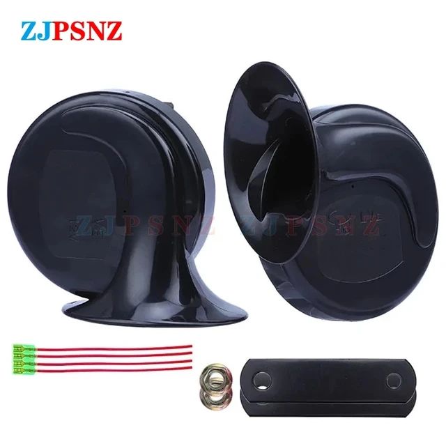 Free Shipping 1 Set BOSCH Car Horn EC6 Snail Fanfare Compact 12V  105-118dB(A) 400/500Hz Mini Fanfare Horn Made In Turkey For Car