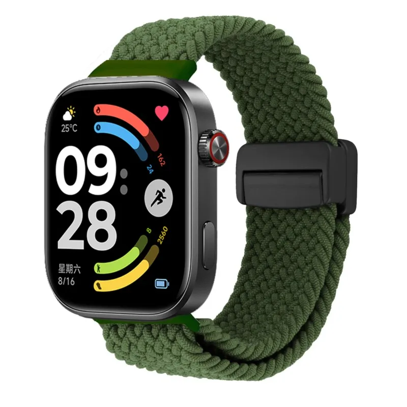 Sport Braided Adjustable Magnetic Strap for Smartwatch Accessories