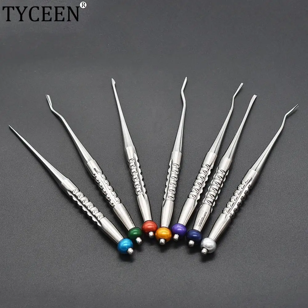 

7pcs/box Tooth Extracting Forceps Set Tooth Elevator Dental Extraction Root Minimally Invasive Lever Dentist Instrument Tools