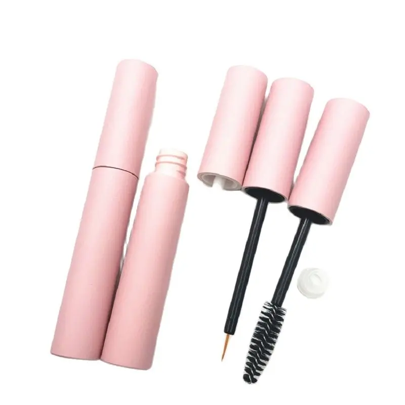 

30pcs 50pcs Lip Gloss Empty Tube 10ml Matte Pink Mascara Refillable Bottle DIY Plastic Cosmetic Packaging Eyeliner Container