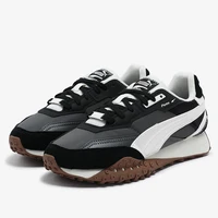 PUMA Blktop Rider Neo Vintage Unisex Chaussures décontractées basses confortables à semelle épaisse et durables Noir/Gris/Blanc 393151-06 3