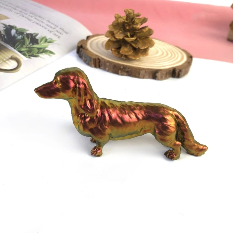 Silicone Ornament Molds Dachshund Shaped Craft Moulds Silicone Clay Moulds DIY Moulds Hand-Making Supplies R3MC