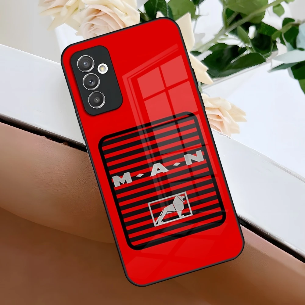 Vintage Man Truck Logo Phone Case Cover