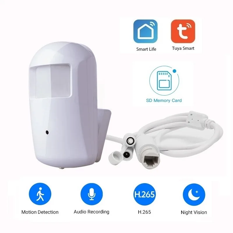 Tuya Mini Wifi Ip Camera Pinhole Cctv Indoor Wireless Home Security 940 Visione Notturna Grandangolare Sorveglianza Nascosta Audio A 2 Vie