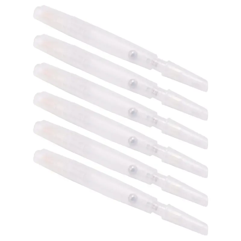 M67K-6개 세트 빈 리필 페인트 마커, 양쪽 끝이 리필 가능한 페인트 펜, 그림 그리기용 빈 리필 가능 마커, 리필용