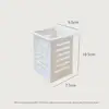 Toothbrush Holder Household Wall Self-adhesive Seamless Storage Rack Shaver Toothpaste Organizer Drain Shelf Bathroom Accessory 5