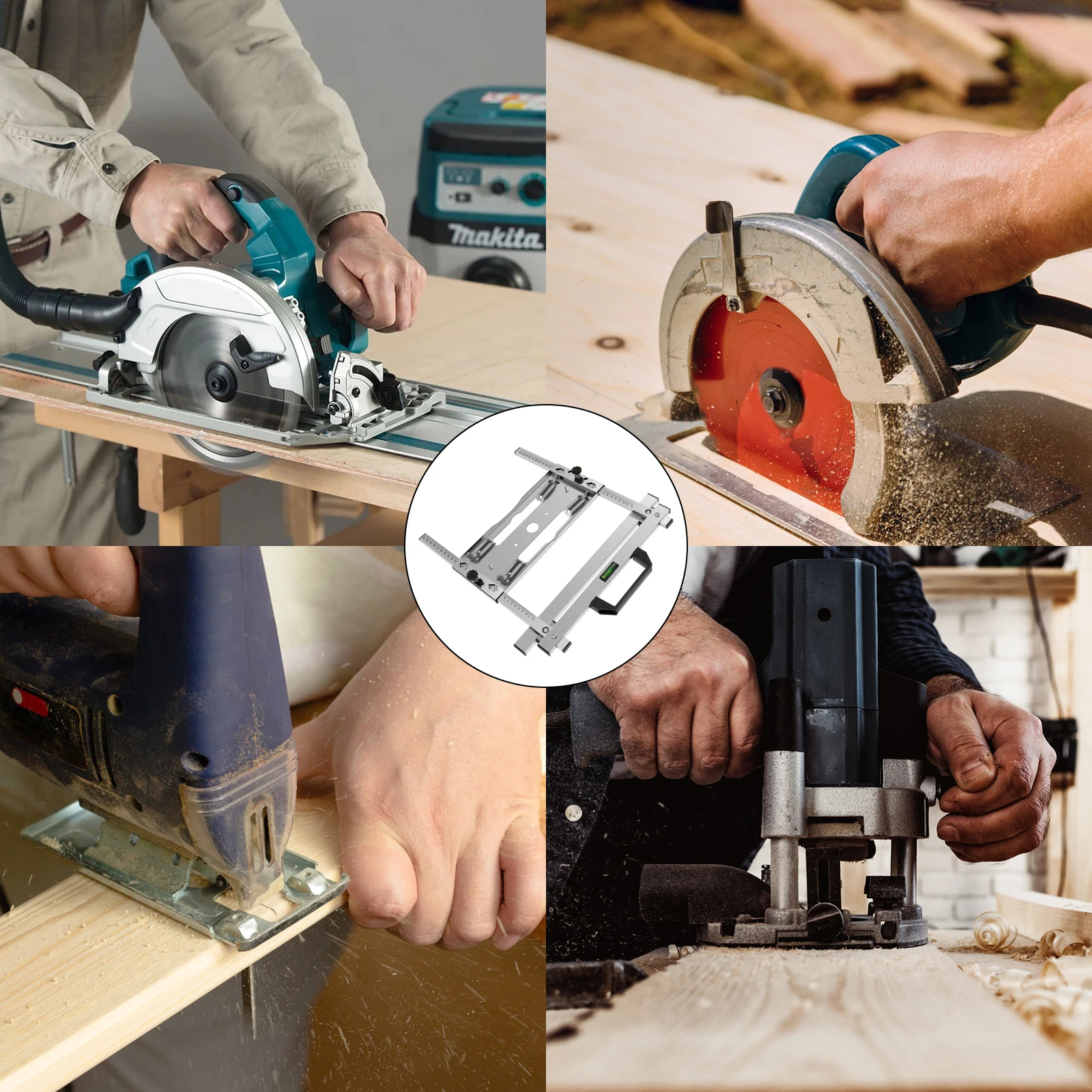 Cutting Machine Edge Guide Positioner Adjustable Edge Guide Positioning Cutting Board Tool Stainless Steel Positioner cutting board positioner