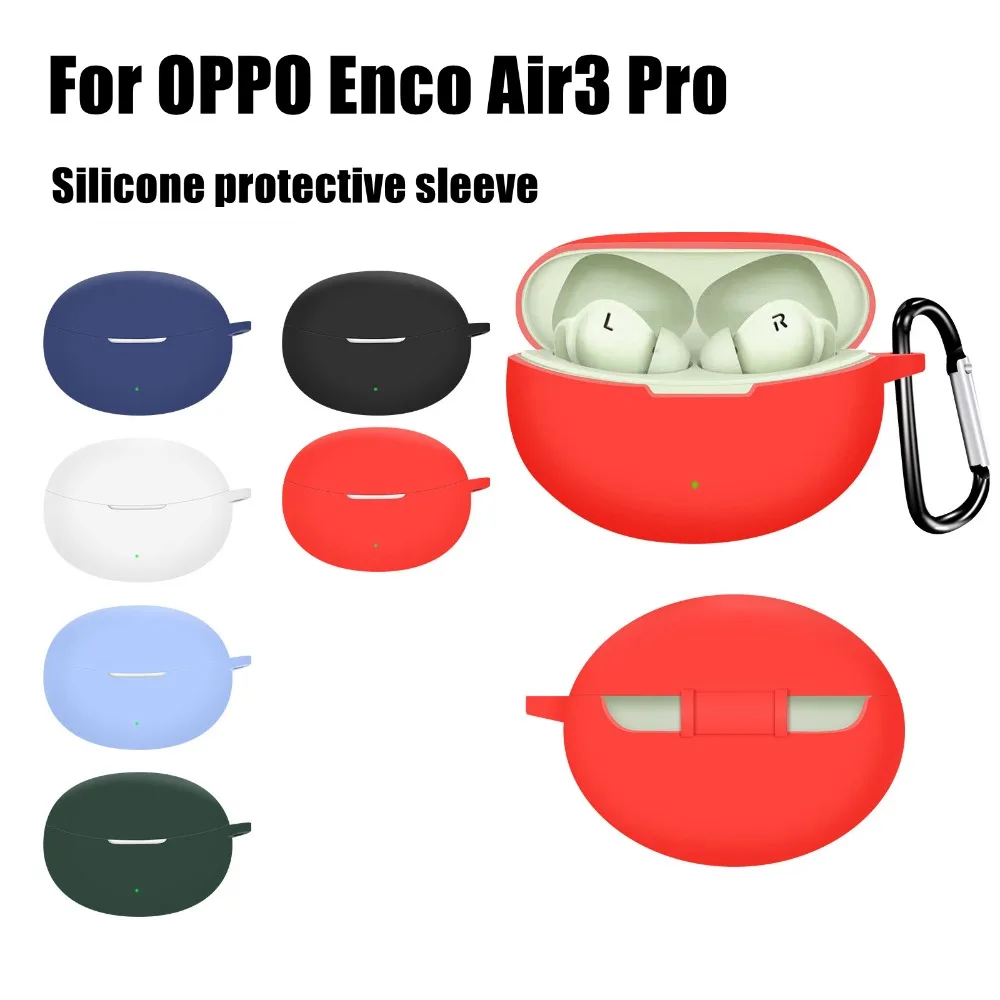

Зарядное устройство для OPPO Enco Air3 Pro, мягкая силиконовая деталь для наушников, защитный чехол для наушников, улучшенная деталь для зарядного устройства наушников