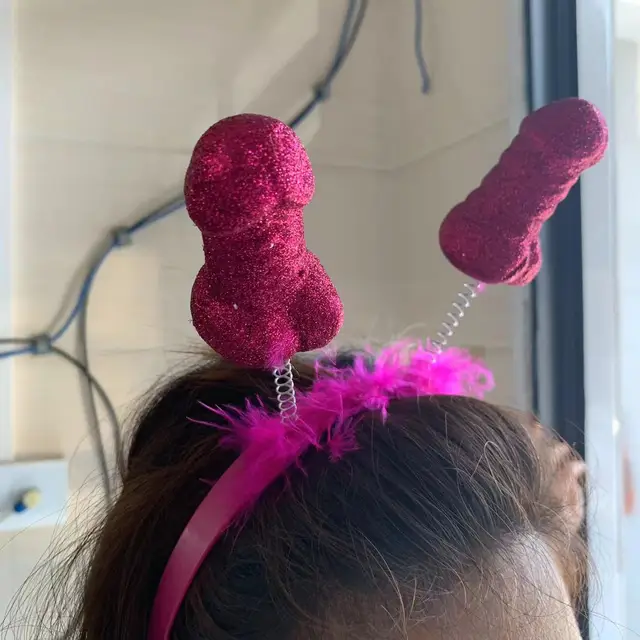 Hen Party Decorations Plastic Headband Tiara 5
