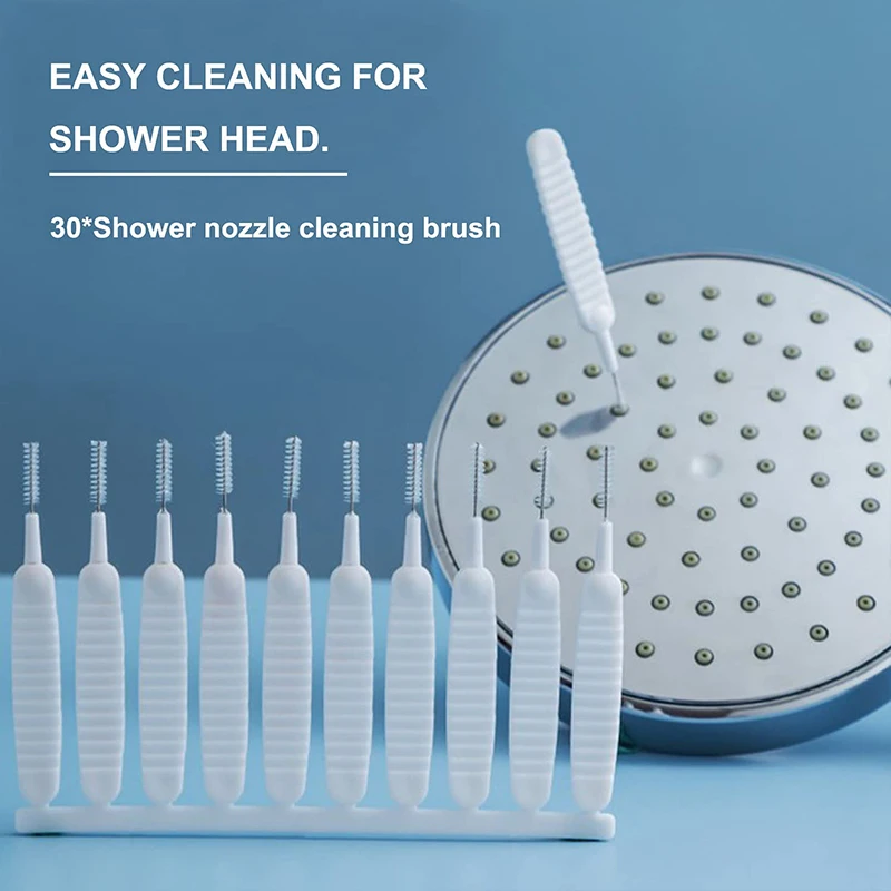 WIKHOSTAR Shower Head Cleaning Brush Anti-Clogging Small Brush