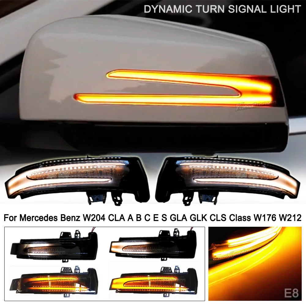 ޸  W204 CLA A A B C E S GLA GLK CLS Ŭ W176 W212  ̳  õ, LED Ʈ ̵ ̷ ǥñ, 2 