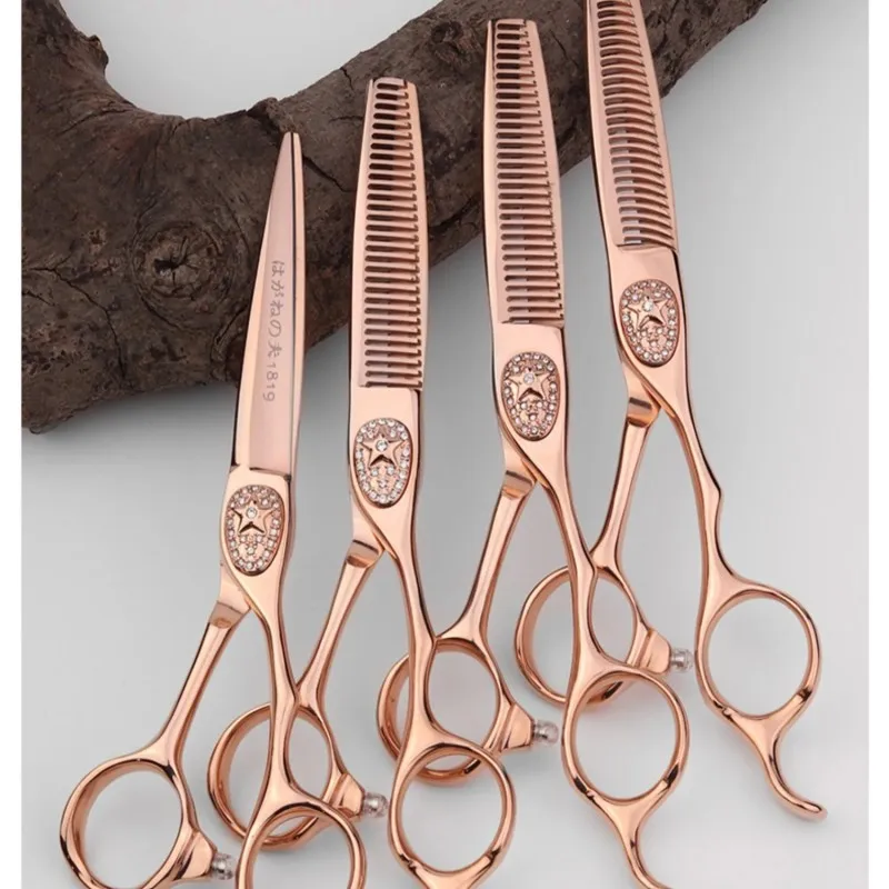 Hairdressing Scissors Professional Hairdresser Flat Hairdressing Scissors Scissors Thinning Scarless Cutting Fragmentation