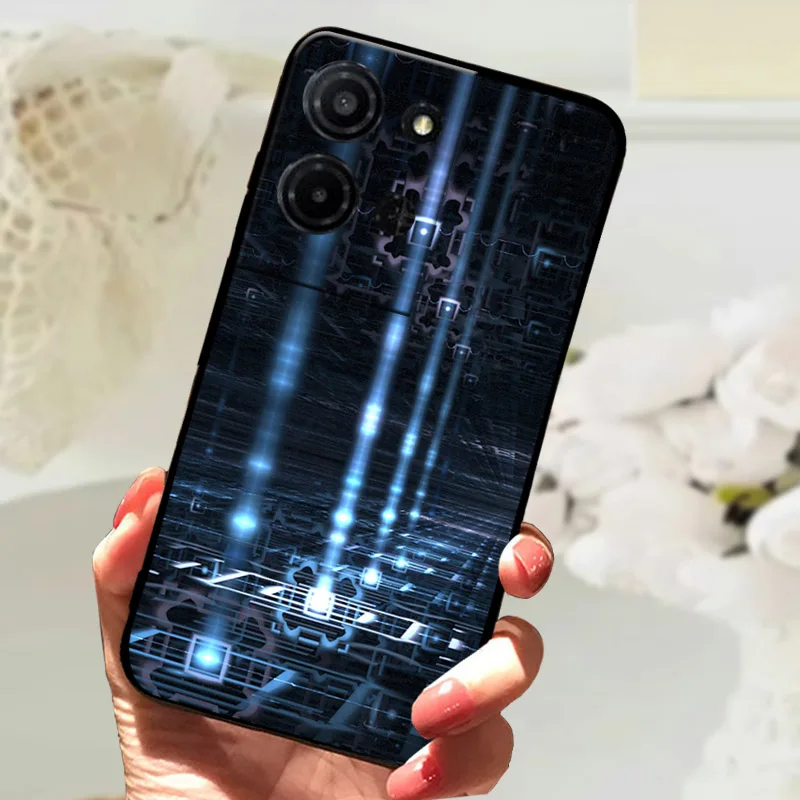 Marble Printed Shockproof TPU Matte Phone Case - Soft Protective Back Bumper Cover