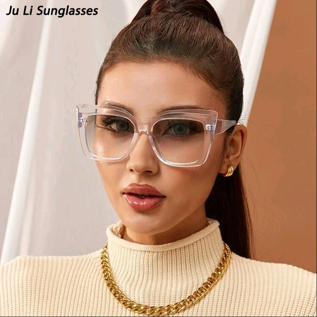 Retro Luxury White Square Sunglasses Korean Fashion Transparent Sun Glasses  For Women Feminino Elegant Shades Oculos De sol - AliExpress