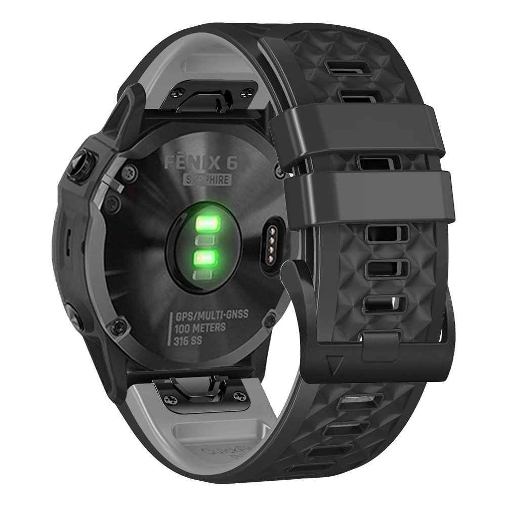 Enhanced Silicone Watch Strap Bracelet - Durable Wristband