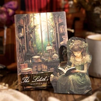 Yoofun 30sheets Fantasy Decor Scrapbooking Vintage Material Paper Kit DIY Junk Journal Collage Retro Background Paper 2