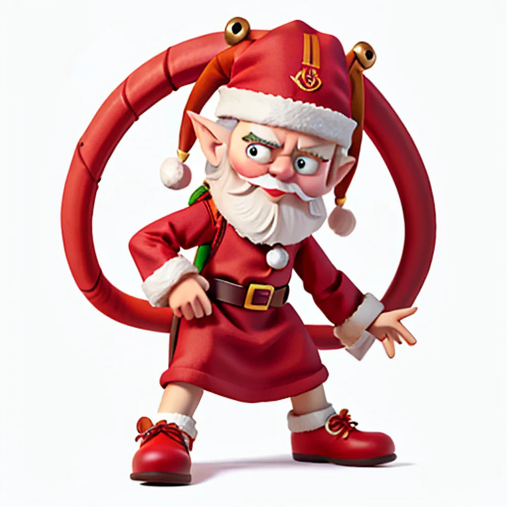 

Christmas white bearded old man resin craft ornament home garden table top Christmas decorations