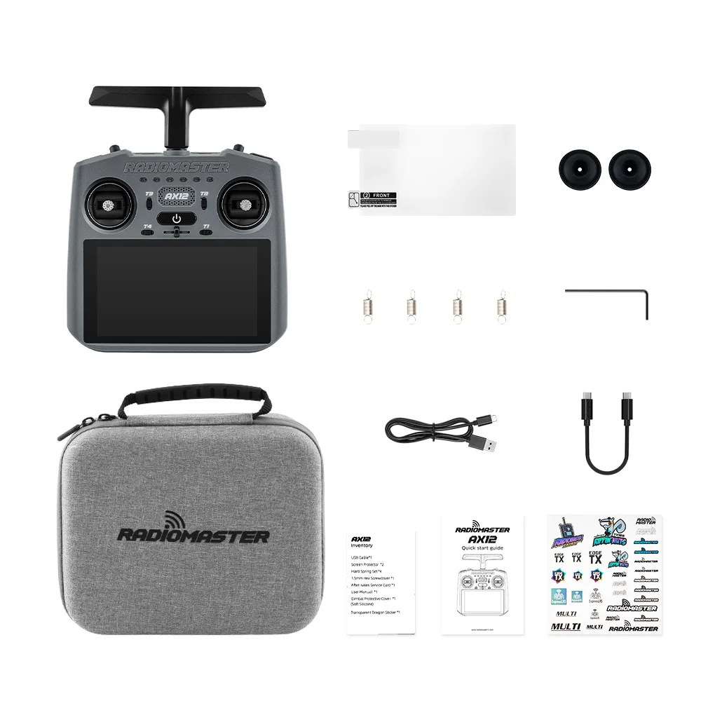 Pre-Order Radiomaster AX12 ExpressLRS 2.4GHz Sub-G 900MHz 5.5" HD Touch Screen MAVLink Ready 64-Bit Android Radio Controller thumbnail 6