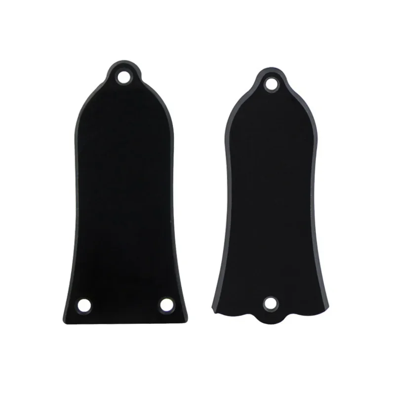 Truss Rod Cover voor Elektrische Gitaar, Truss Rod Cover Draagbaar Brede Toepassing 3 Lagen Plastic Unieke Uitstraling voor Oefenen (GR47 Zwart