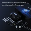 TRN Shell 4DD Planar Hybrid Headpohnes with 2Pin Detachable Cable Interchangeable Nozzle Design Earphones 6