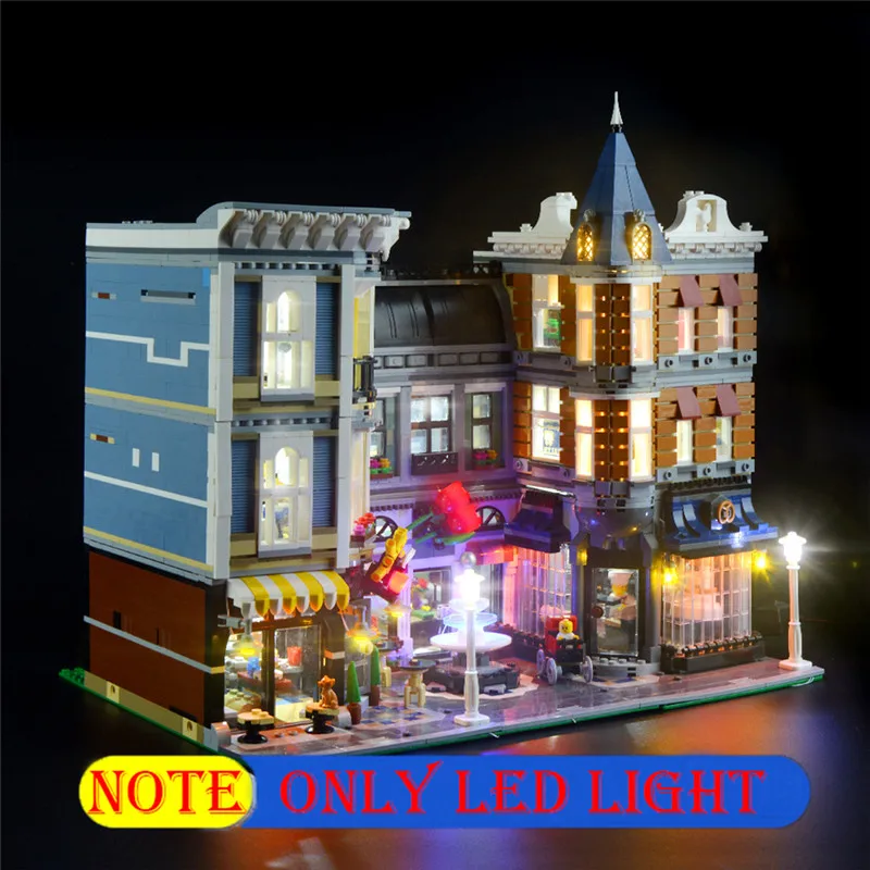 

City Center Lighting Set Tailored For 10255 Assembly Square Creator Modular Building No Building Block(Only Led Light Kit)