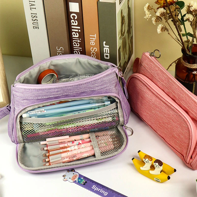 Kawaii pencil case School supplies Cute korean stationery pencil box 3