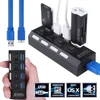 Nworld Multi Ports USB HUB 3.0 4/7 Ports Switches Power Adapter  Computer Accessories USB Splitter 5Gbps PC Accessories 4