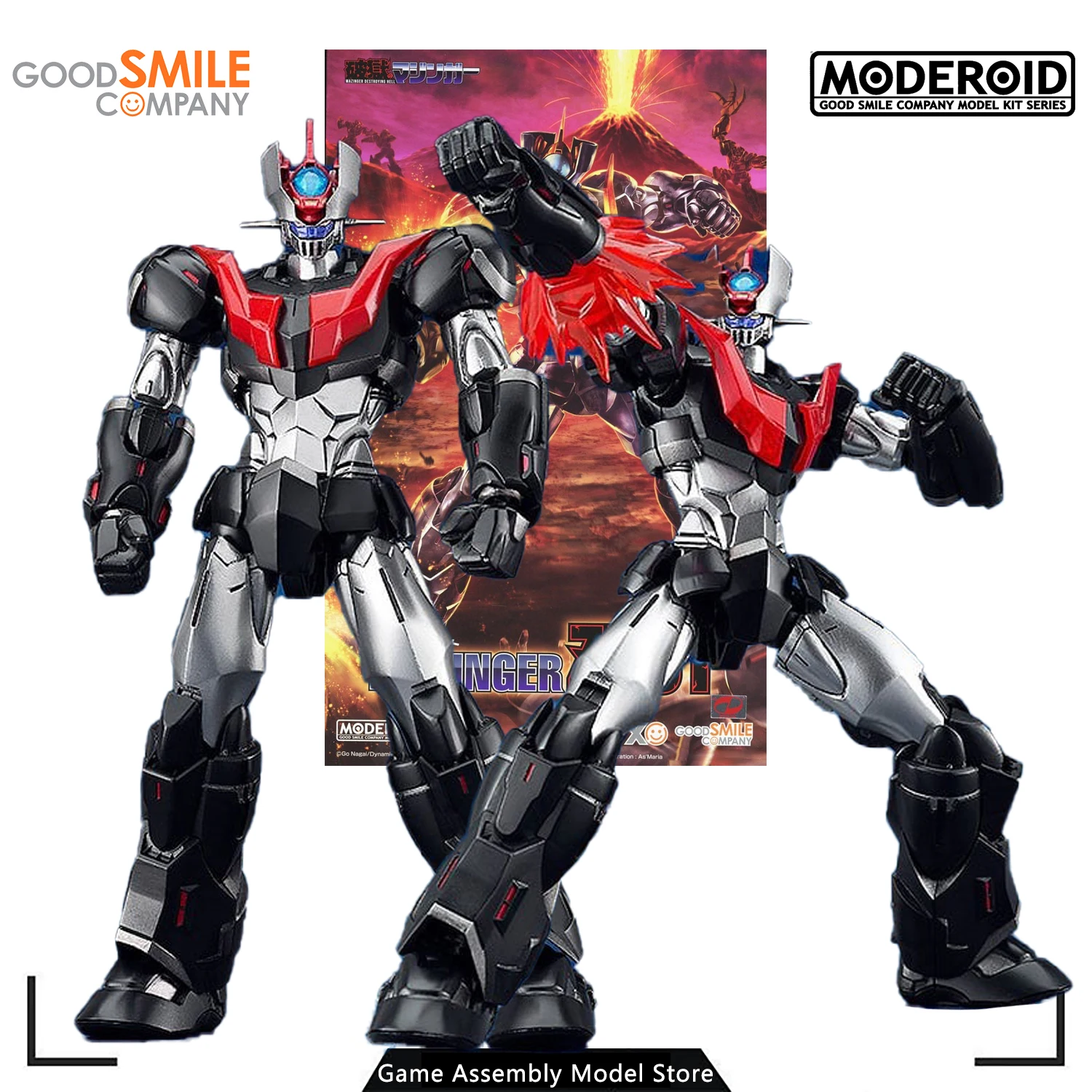 Gsc Genuine Original Anime Mobile Figure Moderoid Mazinger Zest Kit Modello Assemblato Per Collezione Di Giocattoli Per Ragazzi 140Mm