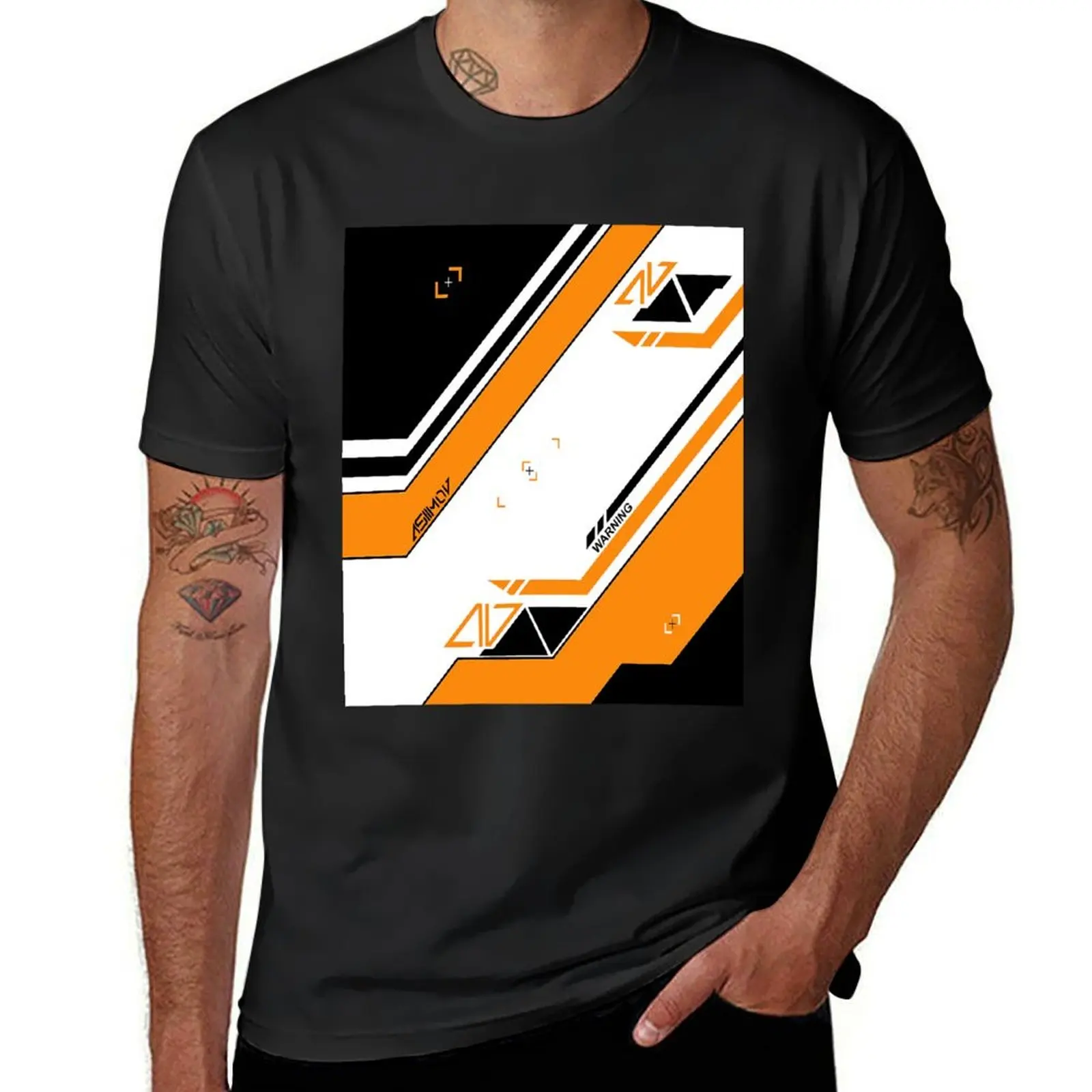 Футболка Counter-Strike с глобальной агрессией-Asiimov из кожи аниме простая винтажная одежда черные мужские футболки