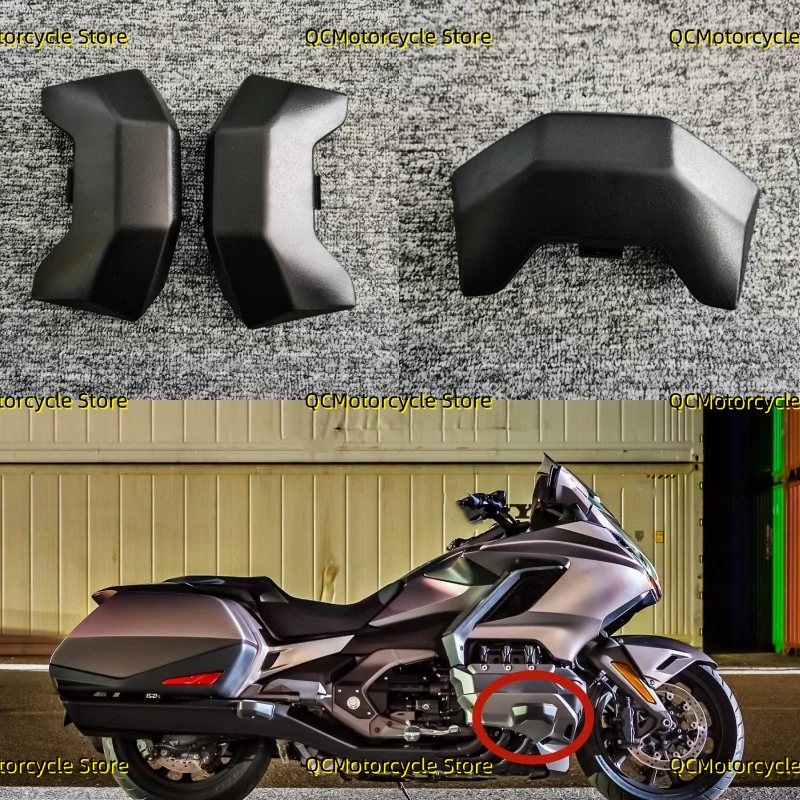 Motorcycle Front Engine Shroud Anti-Fall Bar Decorative Cover Fit For Honda Gold Wing GL1800 DCT Tour GL1800 F6B -