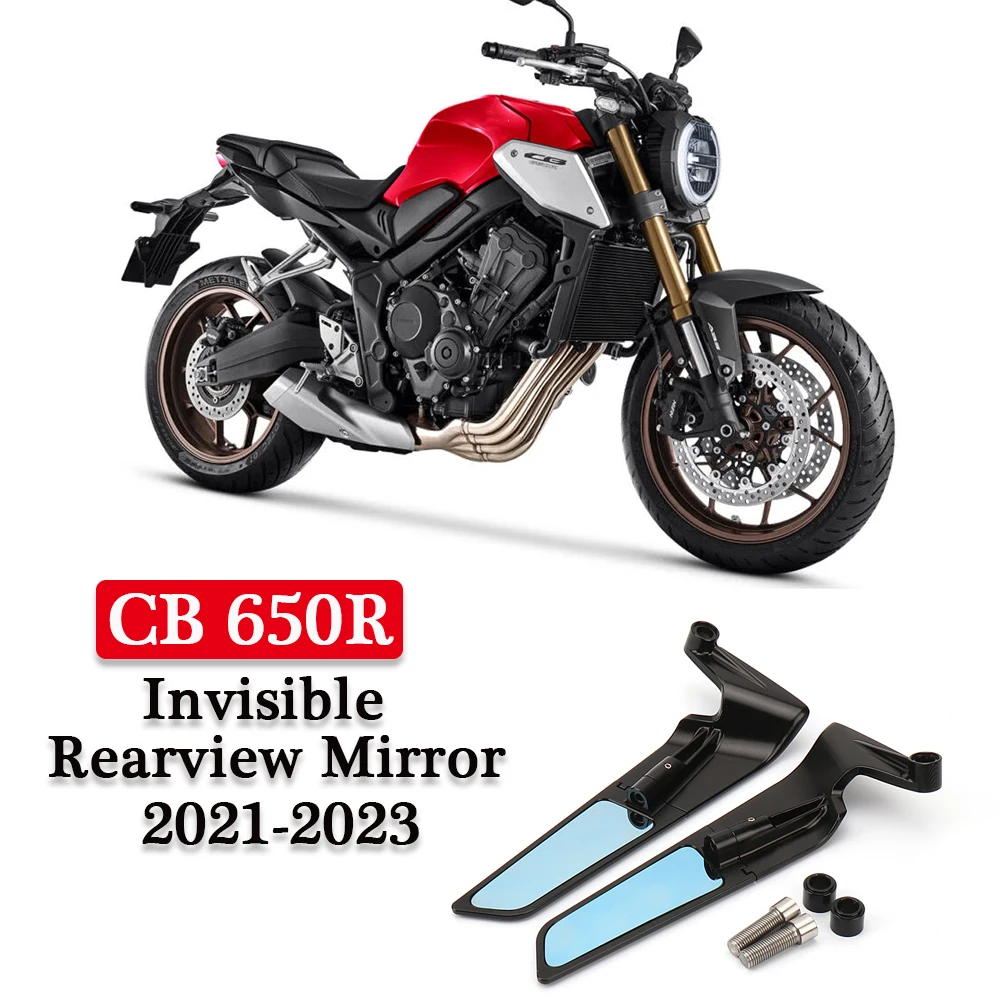 

CB650R аксессуары, мотоциклетные зеркала заднего вида для Honda CB 650 R CB 650R 2021 2022 2023, регулируемое зеркало заднего вида Winglet