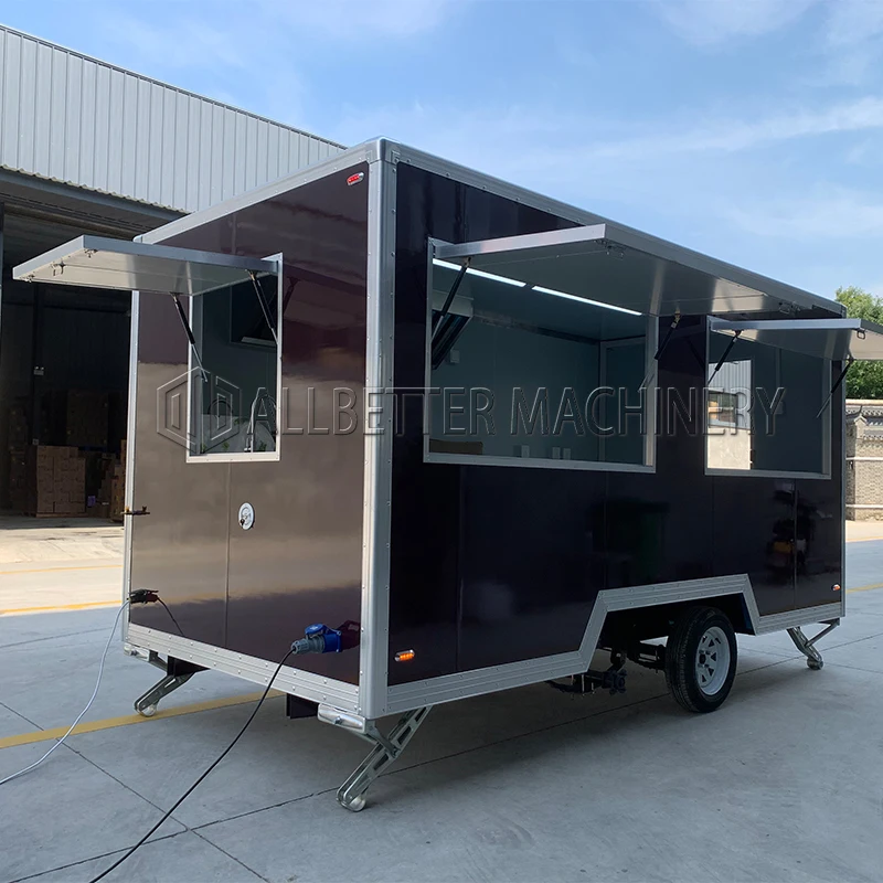 Fully Equipped Food Truck for Sale Europe Customized Concession Bubble