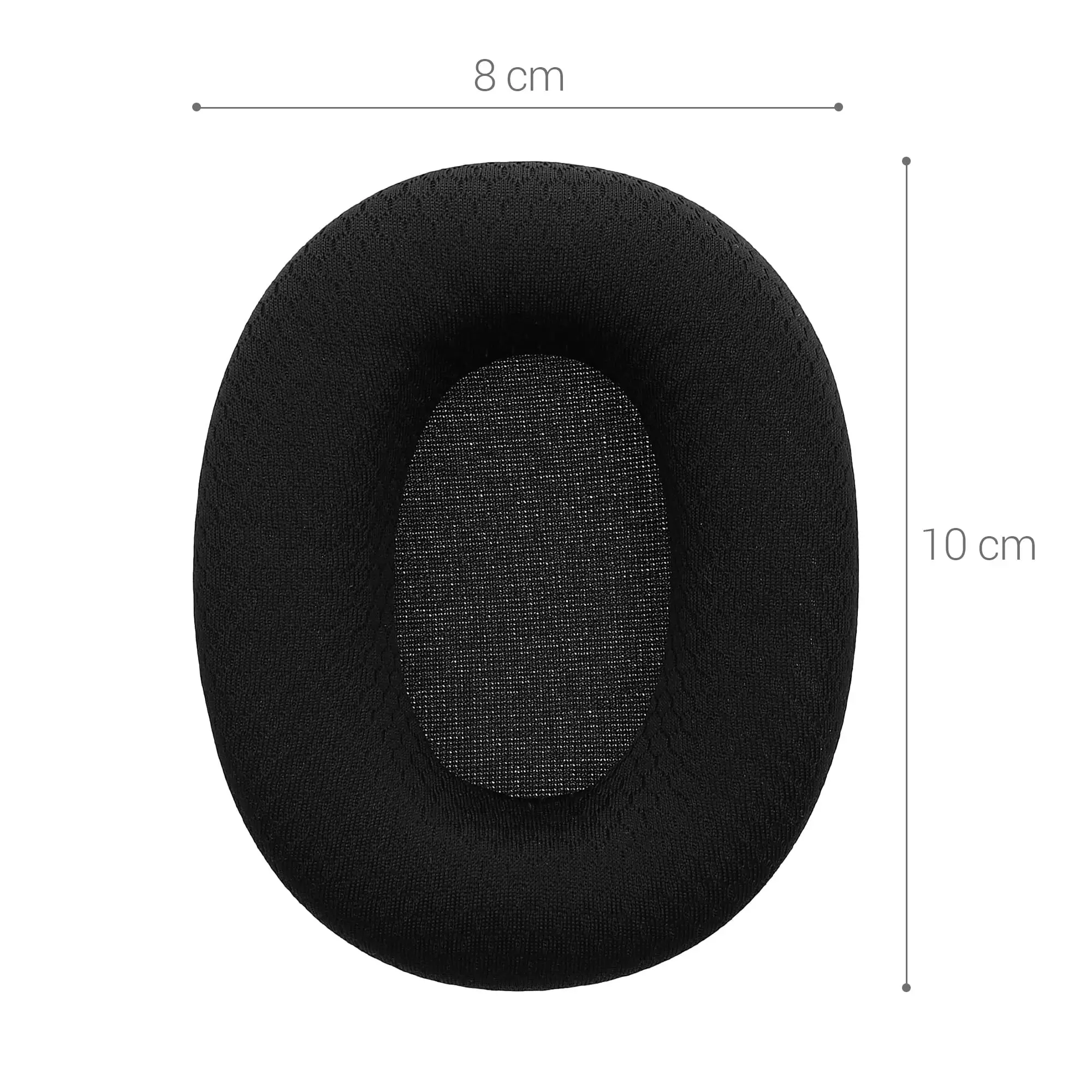Mesh Fabric Replacement Ear Pads for Skullcandy Crusher ANC 2 Over-Ear Noise Canceling Wireless Headphones