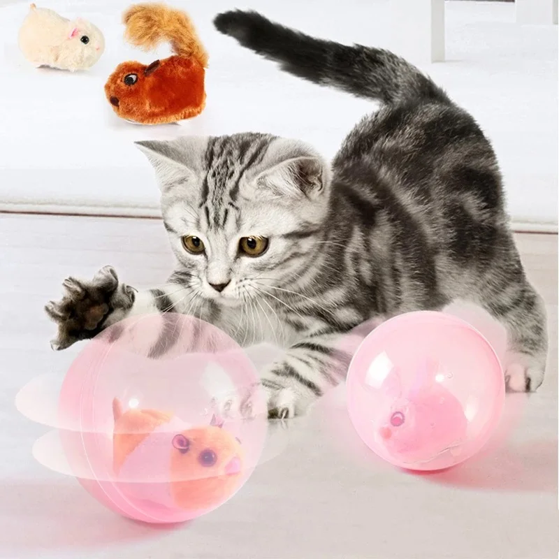 Pet Supplies Kitten Toys Cat Toys Automatic Rolling Ball Electric
