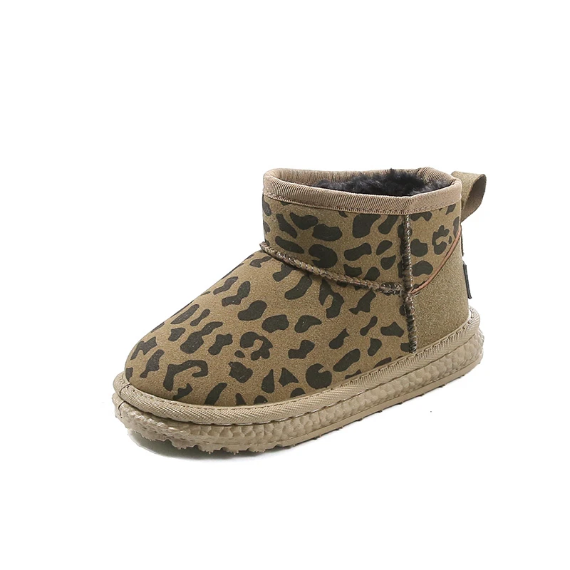 Girls Winter Snow Boots Soft Anti Slip Plush Shoes