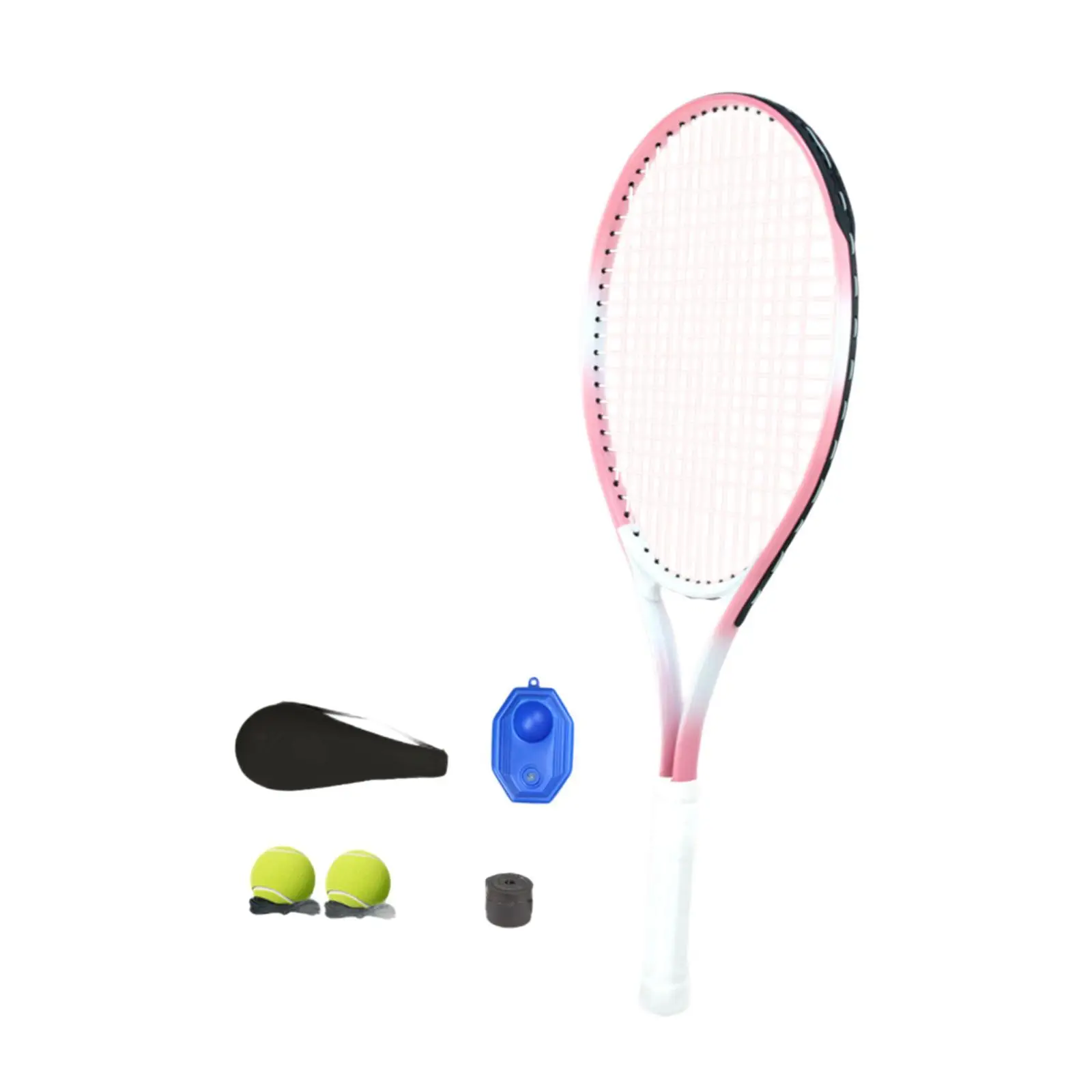 Tennis Racquet Set Shockproof Tennis Training Tool for Park Beginners Indoor