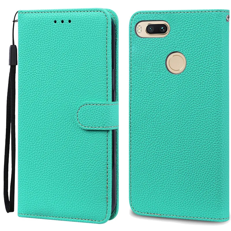 Leather Wallet Flip Case - Elegant Protective Cover with Bumper Coque and Storage Pockets