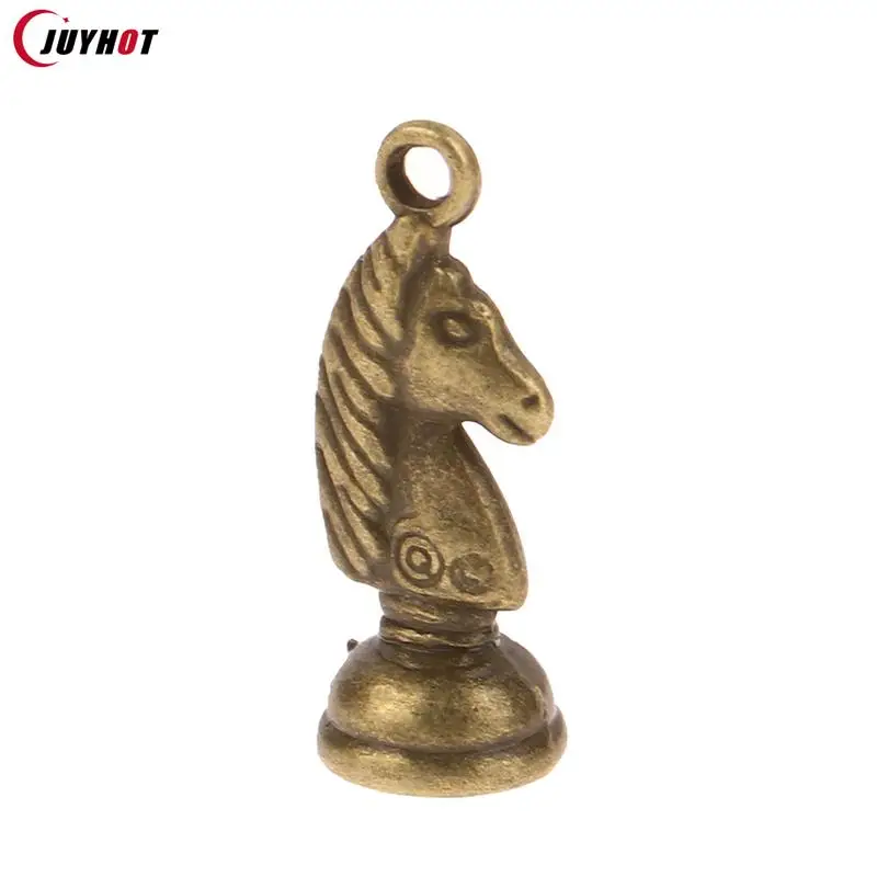 6 pz/Set Charms scacchi cavaliere vescovo pedina ciondolo antico bronzo tibetano Vintage fai da te per accessori gioielli fatti a mano