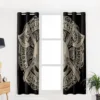 Viking Pattern Window Curtain For Living Room Bedroom Luxury Home Kitchen Decor Items Curtains 3