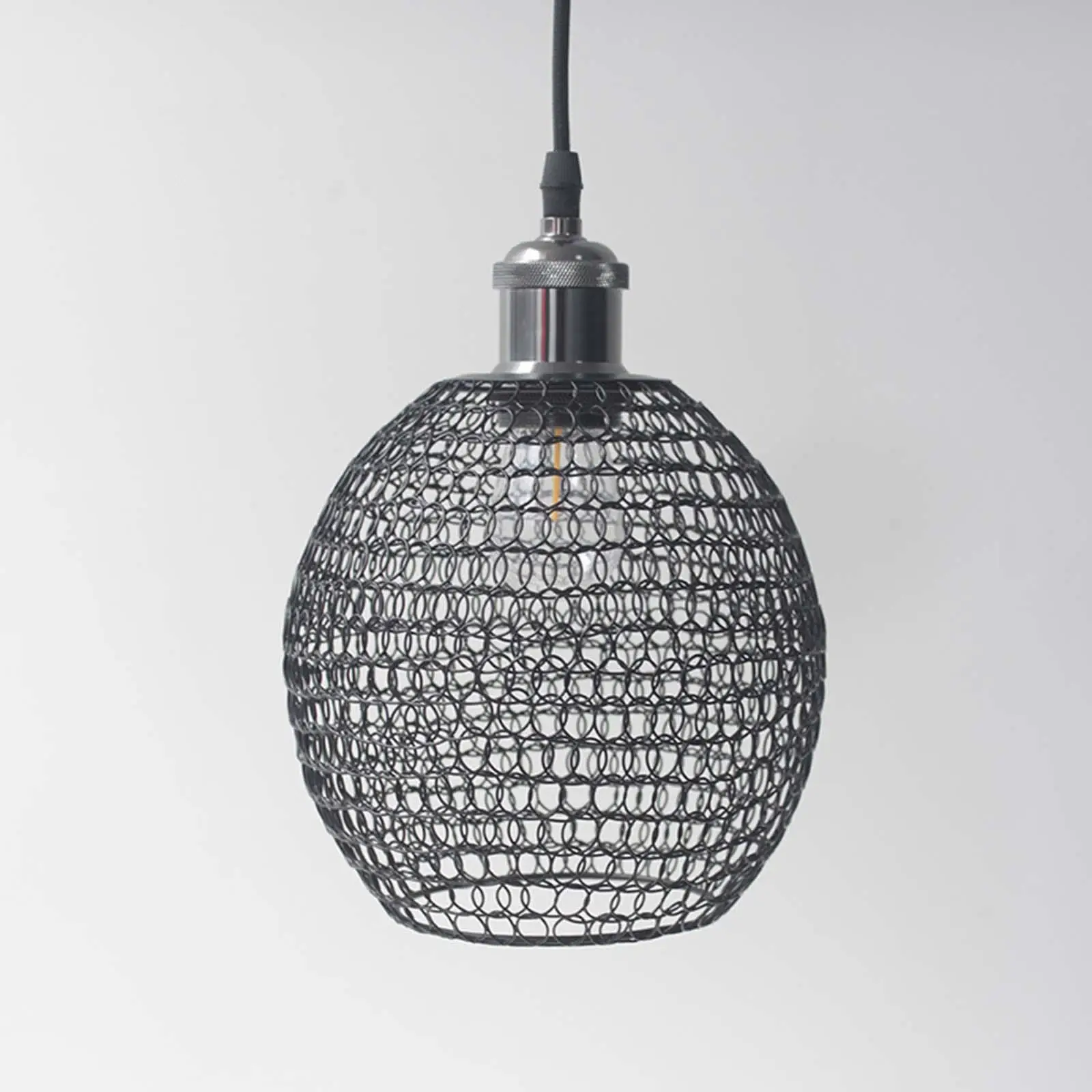 Lamp Shades Lighting Fixtures Ceiling Light Cover Metal Lamp Cage Lamp Guard for Bar Living Room Kitchen Hotel Table Lamp
