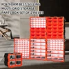 AIRAJ 18/39/60 drawers Mini Storage Box Stackable Tool Storage Bin Screw Parts Crafts Sewing Thread Jewelry Storage Organizer