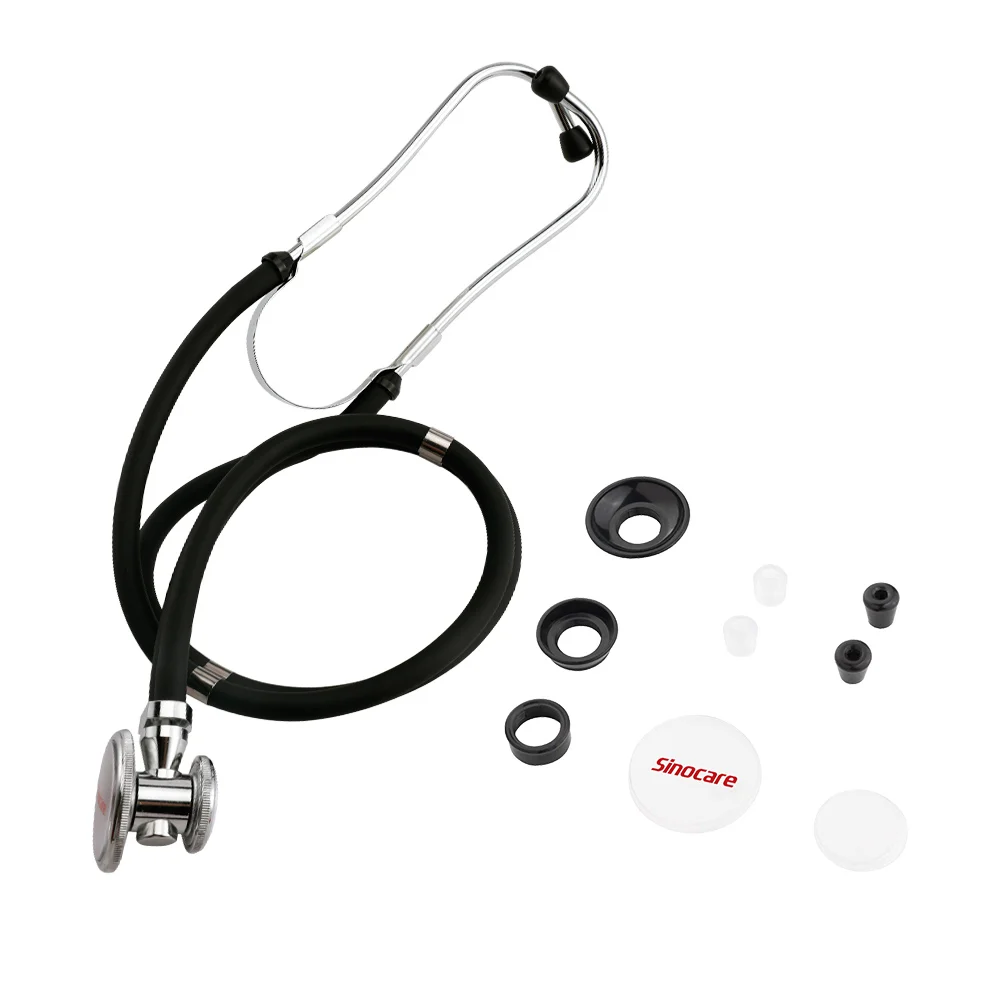 Sinocare Portable Dual Head Stethoscope Cardiology Stethoscope Doctor Student Medical Home Equipment Device