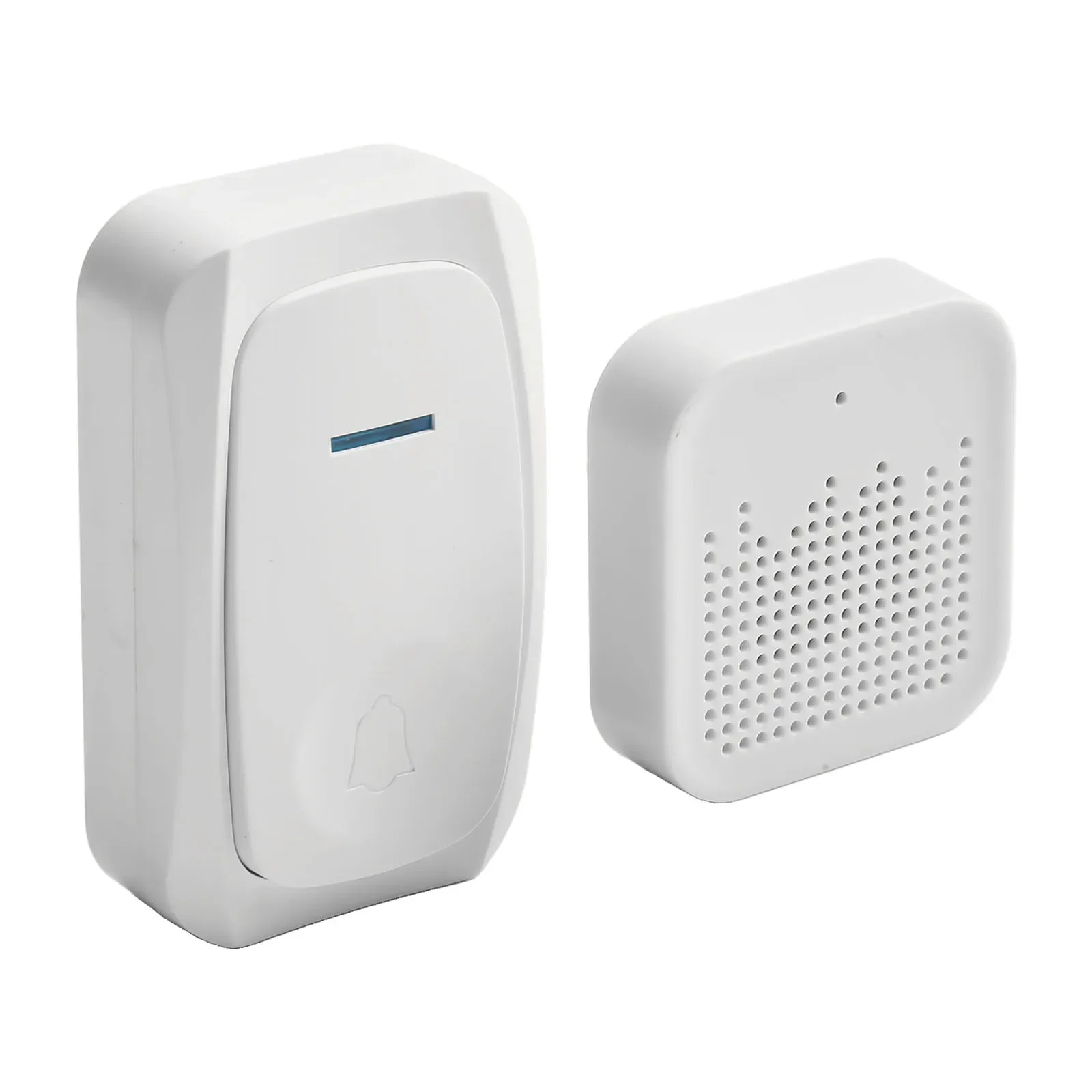 Wireless Doorbell With High Volume Smart Home For Elderly Supports 32 Ringtones 32 Ringtones Available Built-in Button Battery