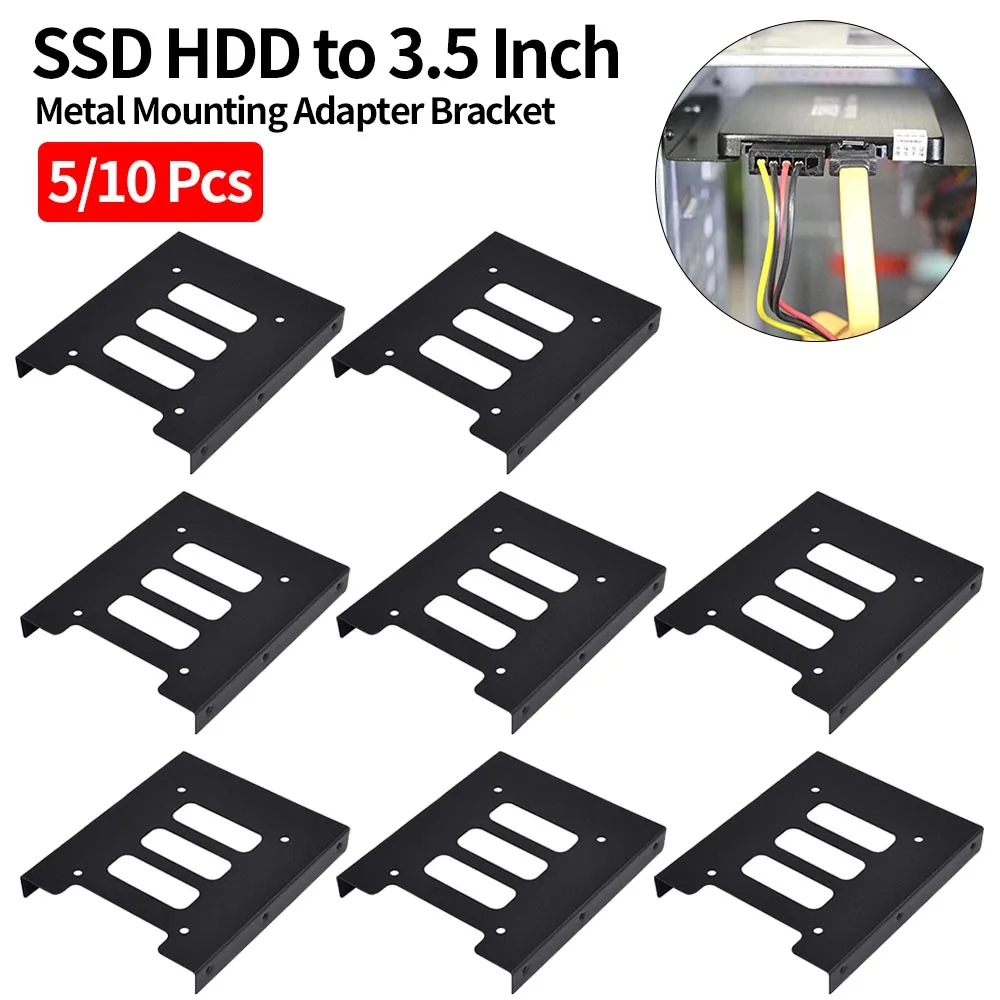 금속 장착 어댑터 브래킷 도크 하드 디스크 다리미 프레임, 2.5 인치 SSD H..
