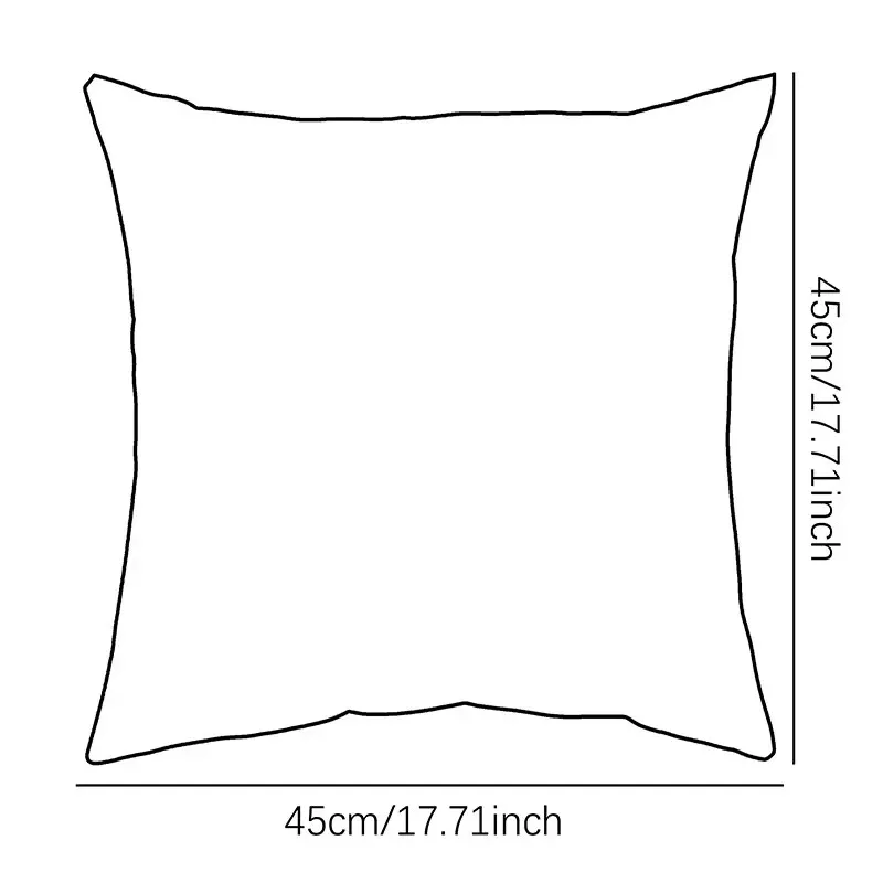 Three kitten pillowcase, 18x18 inches, suitable for living room, bedroom, decoration (without pillow core)