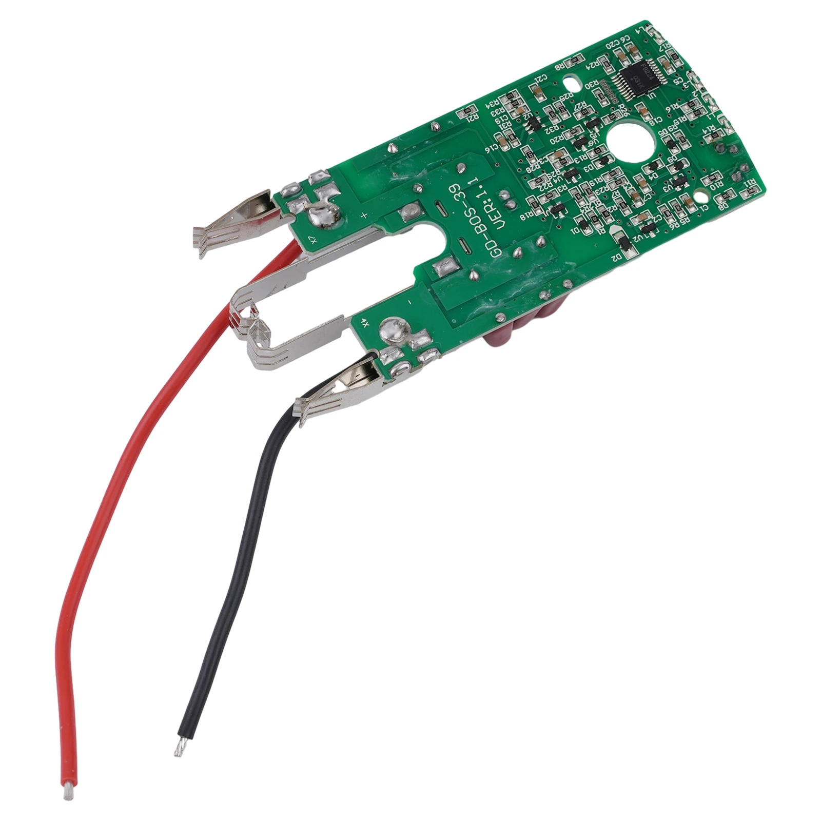 

Durable Practical PCB Board 1 Pc GBH36V-LI Green Li-ion Battery Shell Boxes PCB Charging Protection Plastic + Metal